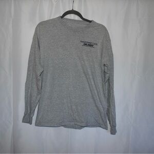 Gray Long Sleeve Men’s Shirt